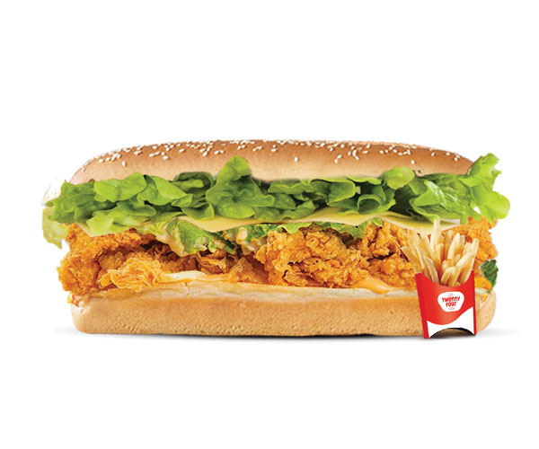 Zinger Supreme Combo Sandwich