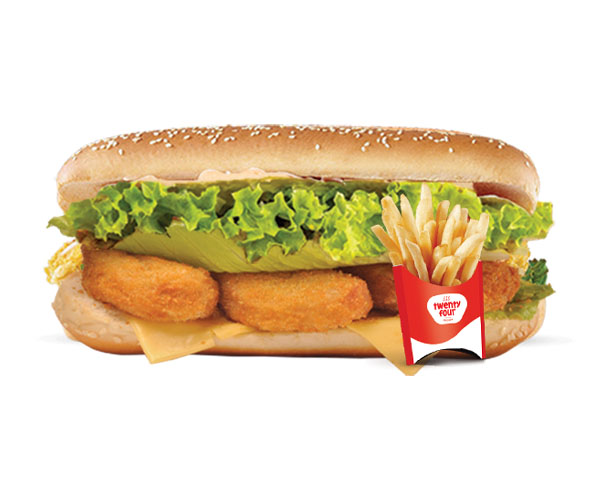 Jumbo Prawns Sandwich