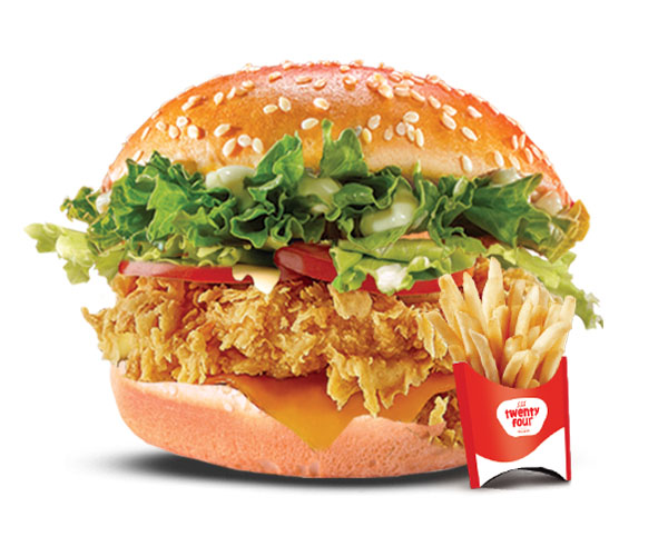 Dynamite Zinger Burger