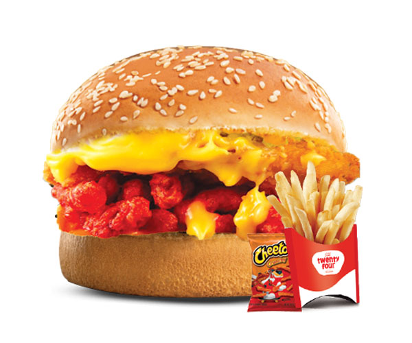Cheetos Zinger Burger