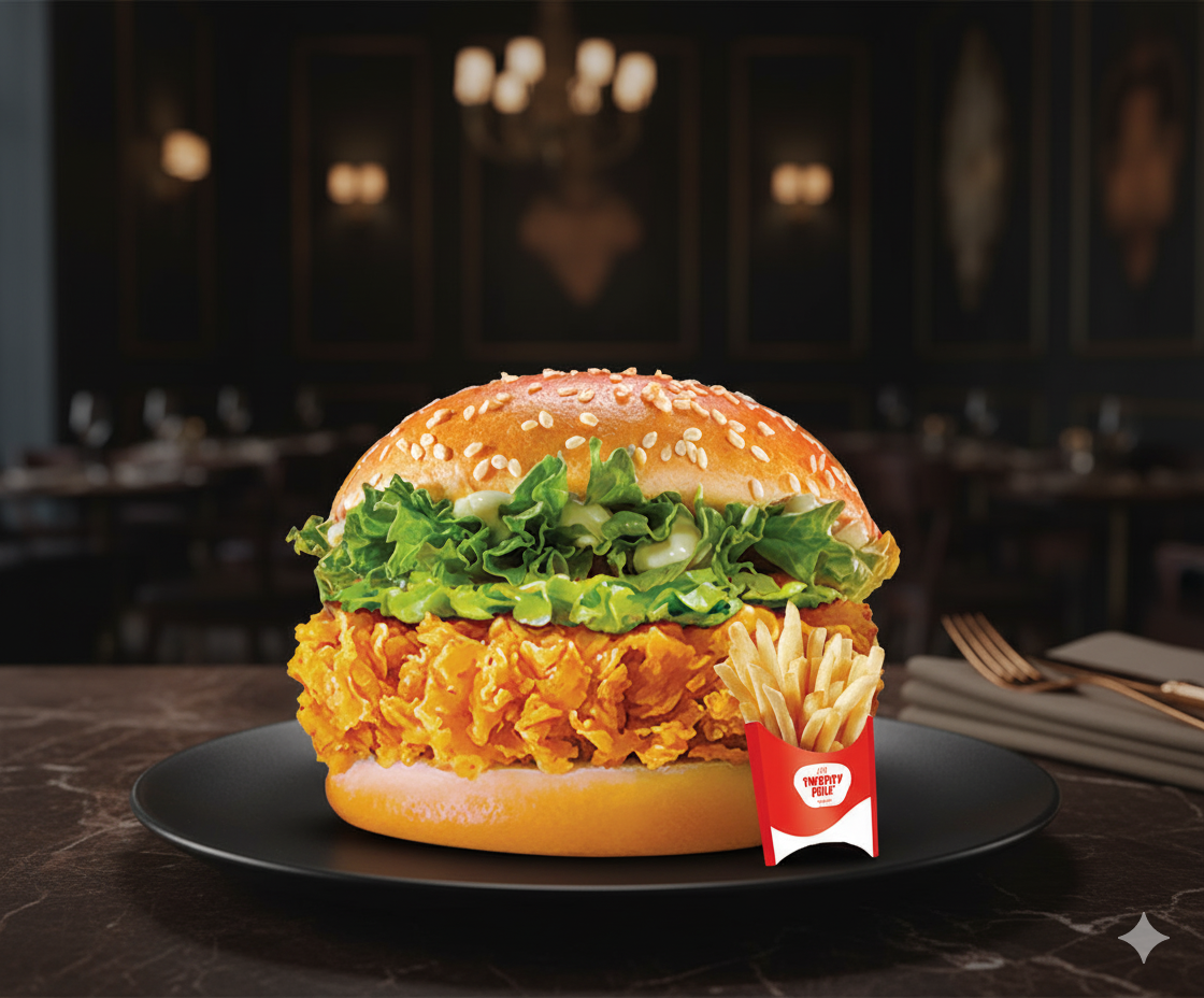 Crunchy Chicken Burger - Image 2