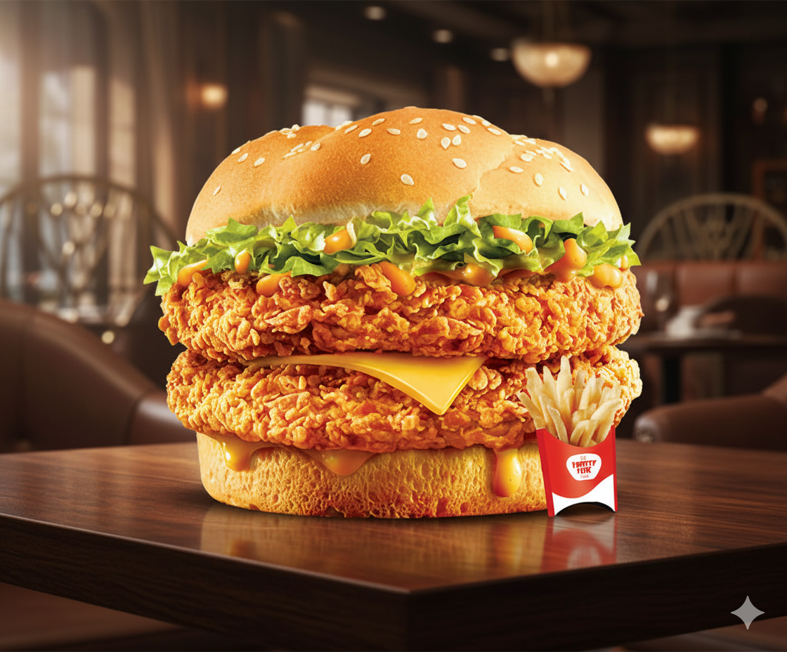 Mighty Zinger Burger - Image 2